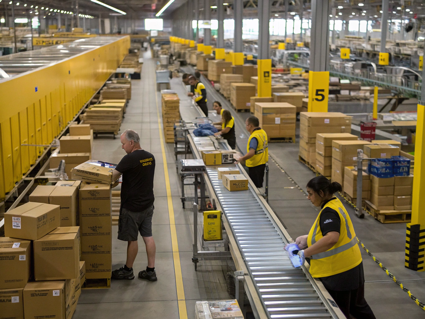 Operação de fulfillment e expedição integrada para e-commerce